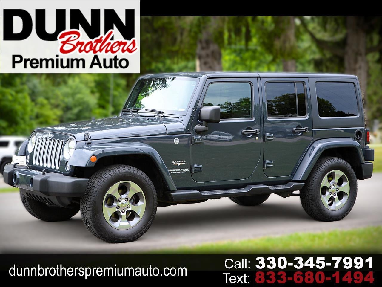 2018 Jeep Wrangler JK Unlimited Sahara 4WD