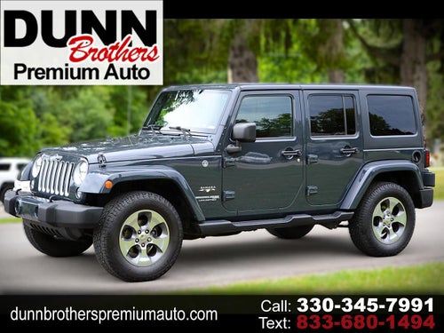 2018 Jeep Wrangler JK Unlimited Sahara 4WD