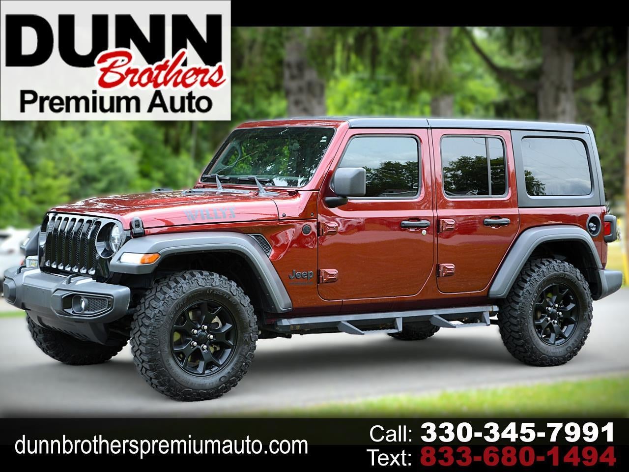 2021 Jeep Wrangler Unlimited Willys Sport