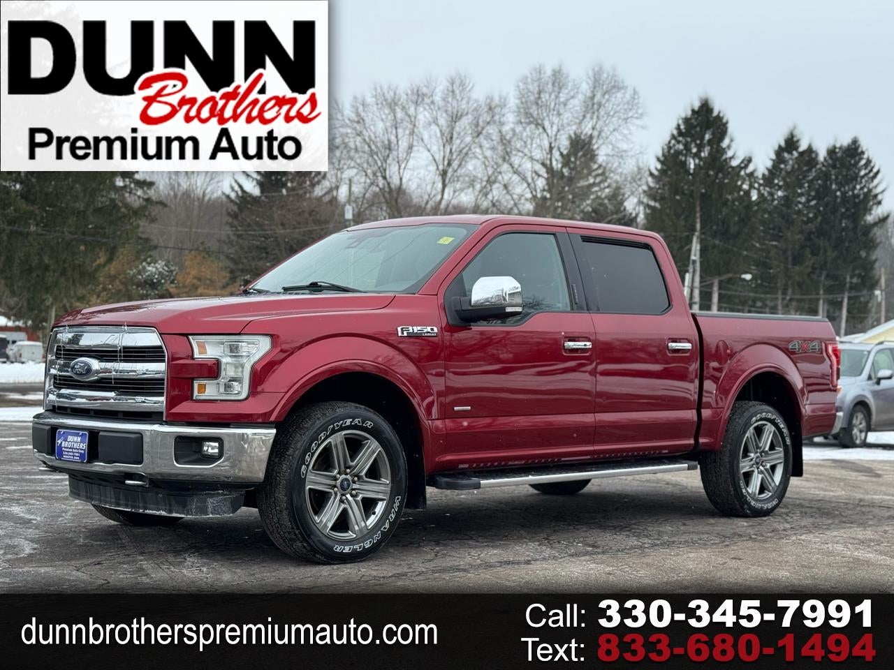 2015 Ford F-150 Lariat SuperCrew 5.5-ft. Bed 4WD
