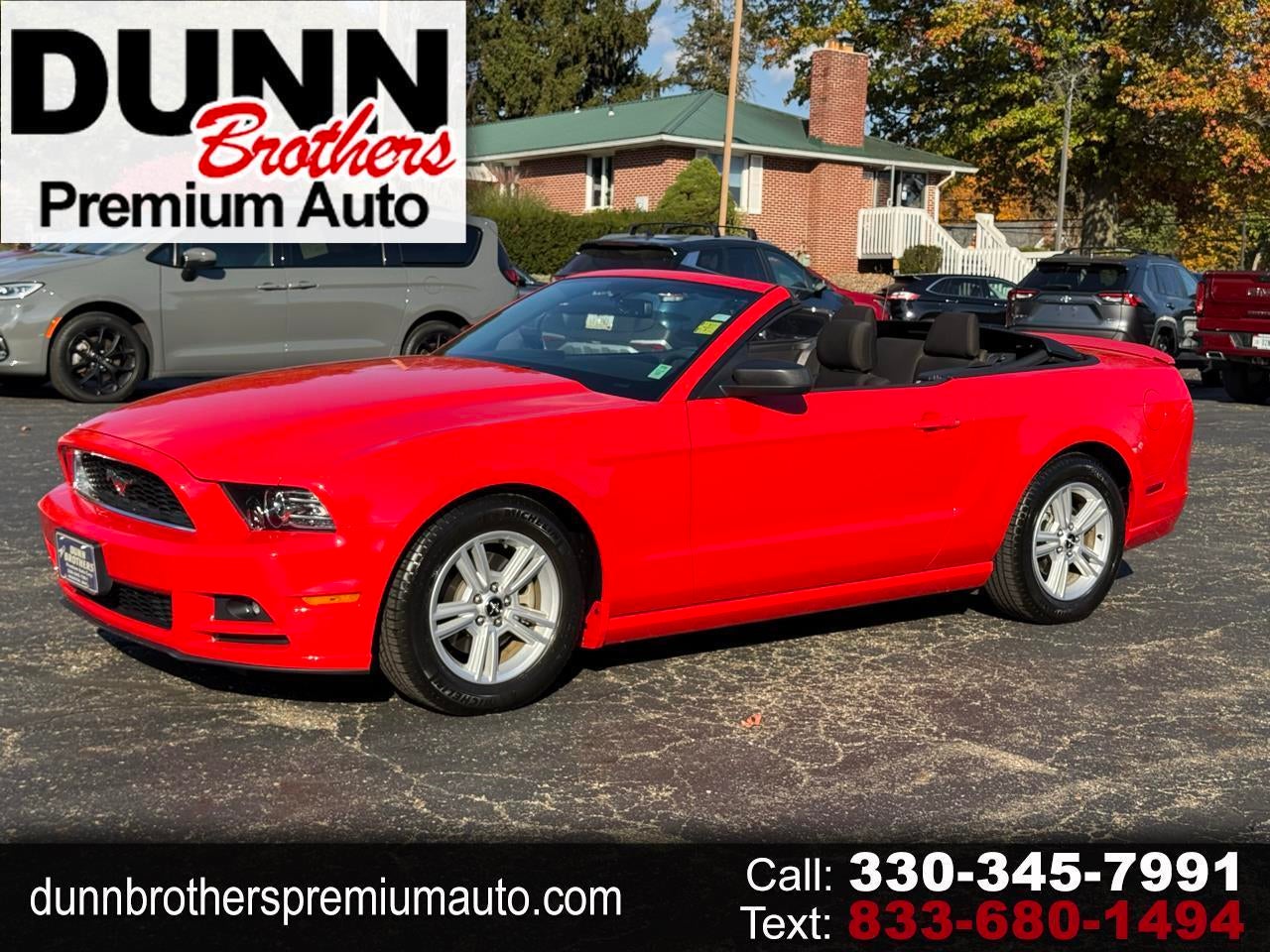 2013 Ford Mustang V6 Convertible