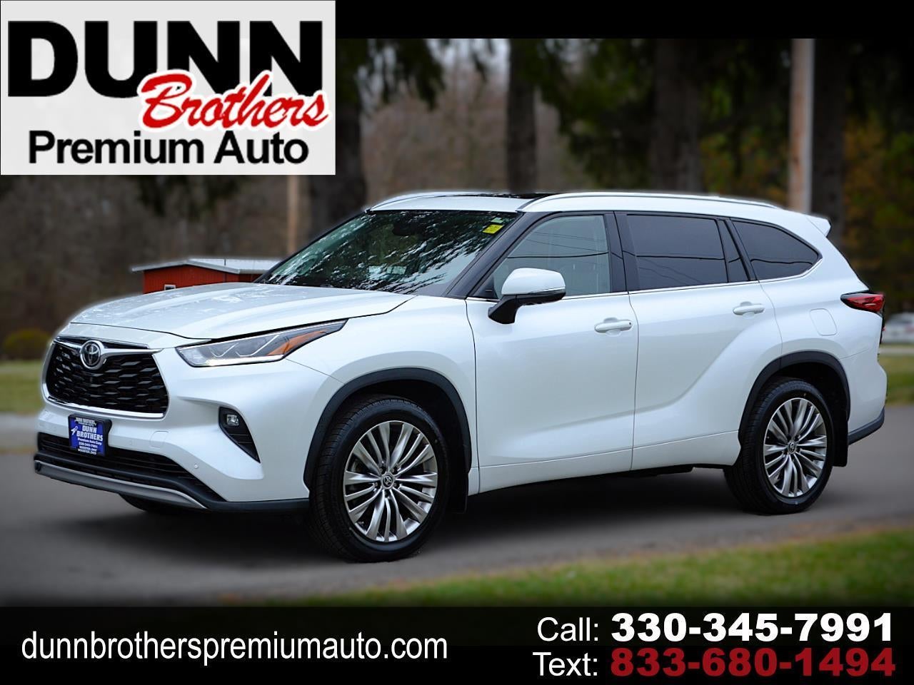 2022 Toyota Highlander Platinum AWD V6